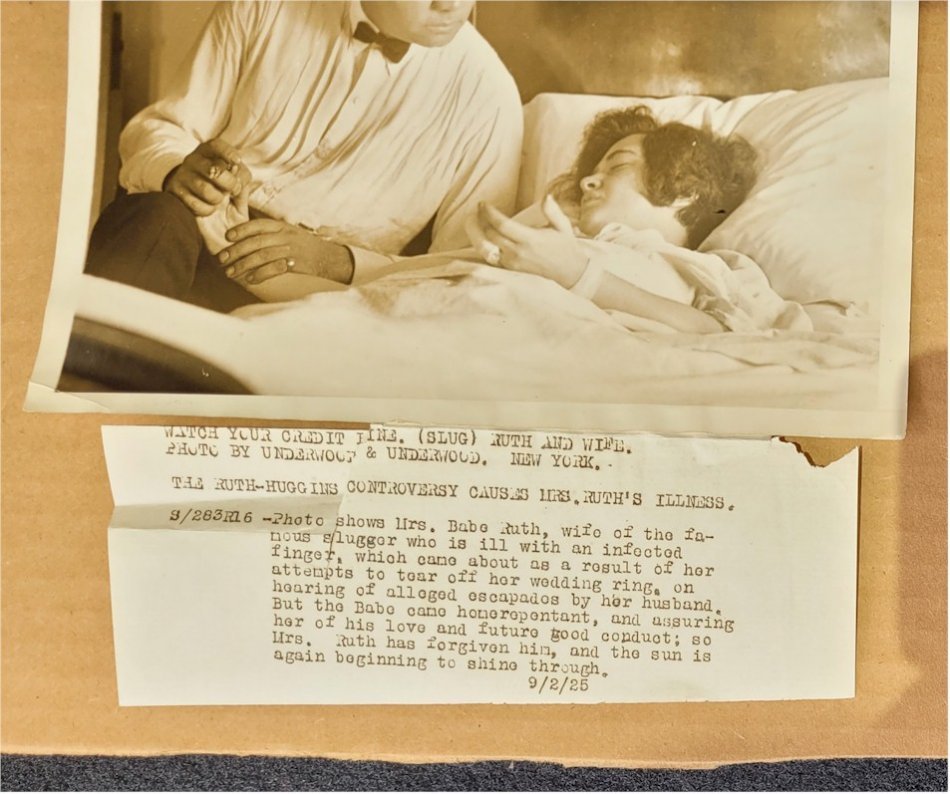 Babe Ruth Rare TYPE 1 Baseball Yankees Historical Photo Picture Sports Memorabilia 1925