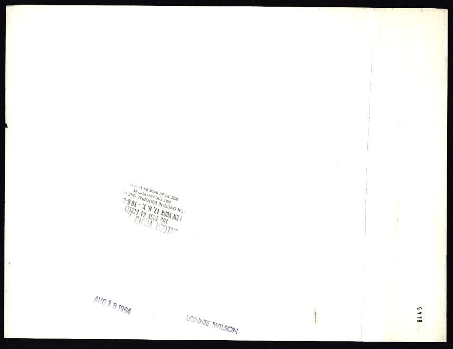 Beatles Historic Vintage LARGE Photo 1964