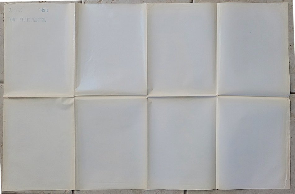 Yellow Submarine original authentic vintage movie poster one sheet Beatles memorabilia 1968