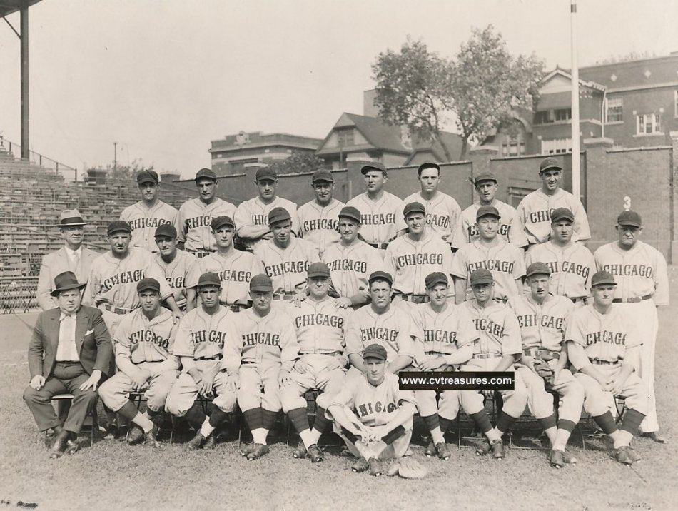 Chicago Cubs Original Vintage TYPE I Team Photo 1935
