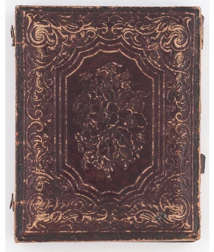 Civil War era Photo Ambrotype Cajun Fiddle Player