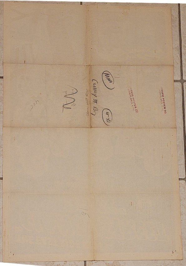 Clancy Street Boys East Side Kids Bowery Boys Authentic original vintage movie poster one sheet