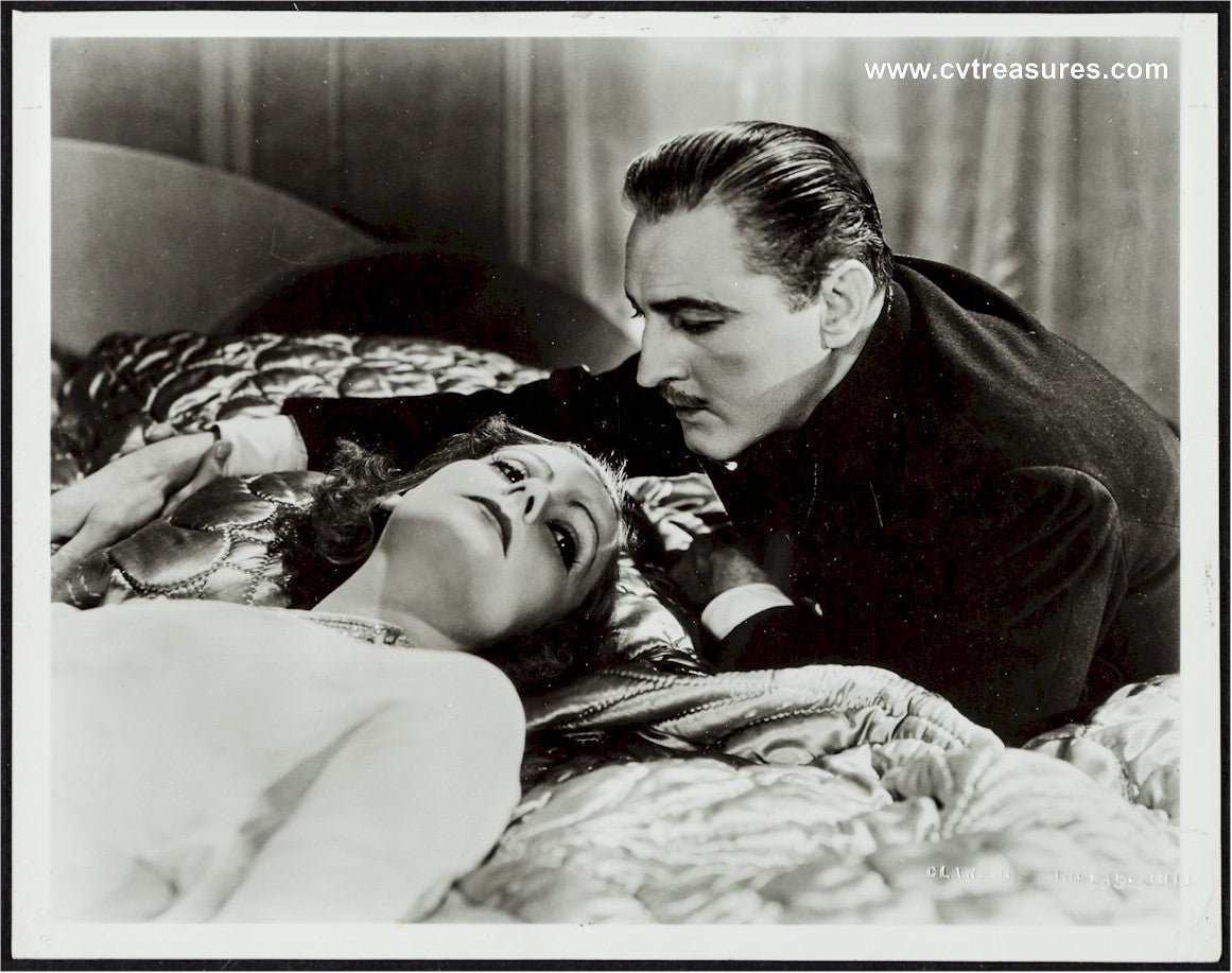 Clarence Bull, Greta Garbo John Barrymore Original Vintage Photo