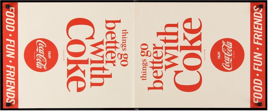 COCA - COLA HOT BUTTERED POPCORN 60s Posters & Lobby displays