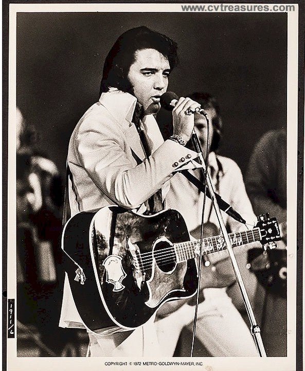 Elvis on Tour Original Vintage Photo Still Elvis Presley 1972
