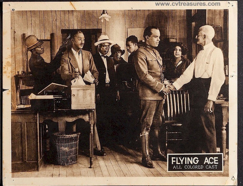 Flying Ace Original Vintage Lobby Card Silent Movie Poster 4