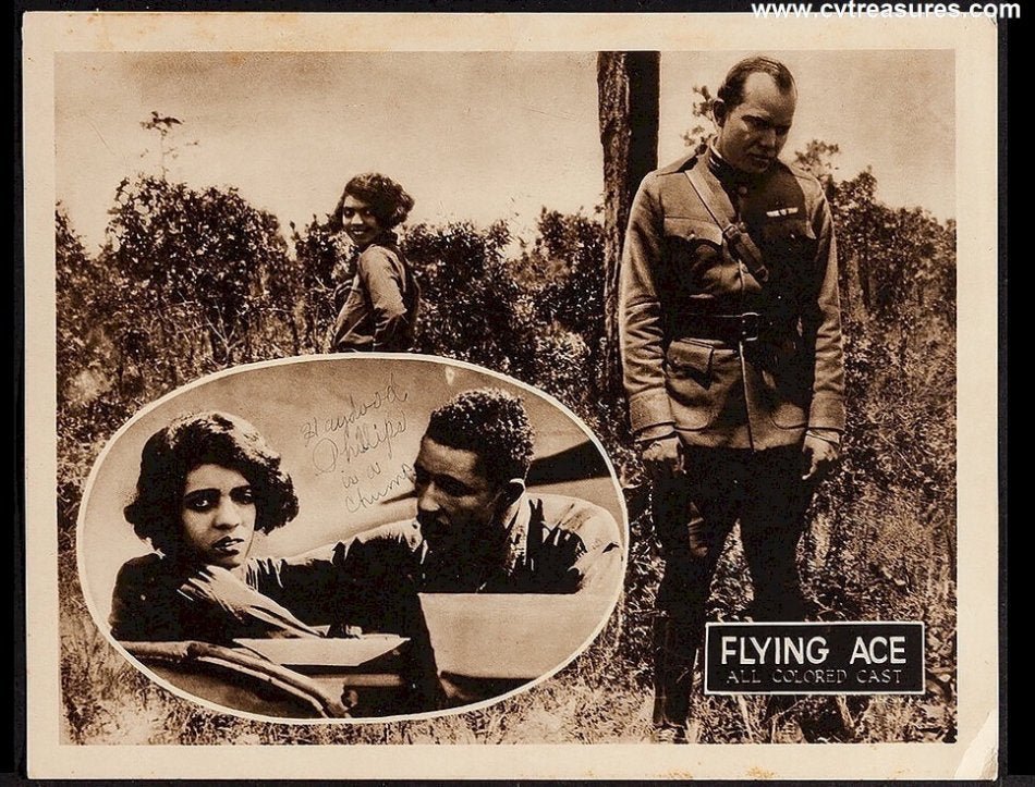Flying Ace Original Vintage Lobby Card Silent Movie Poster 5