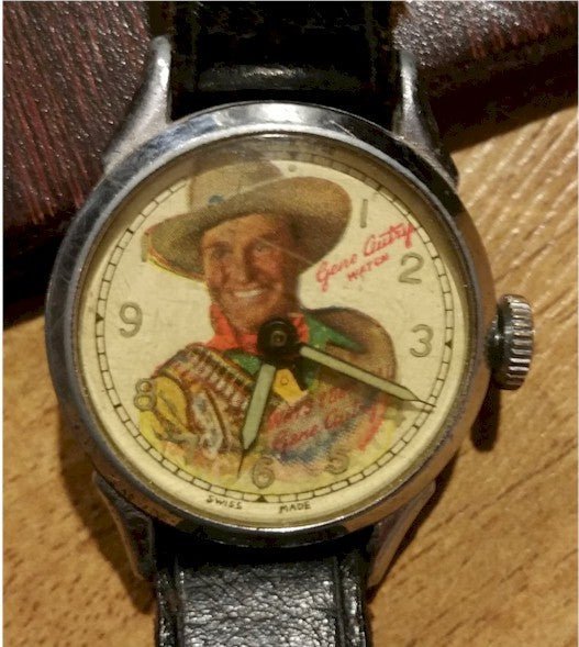 Gene Autry Vintage Wristwatch, 1948 – CVTreasures display picture 3