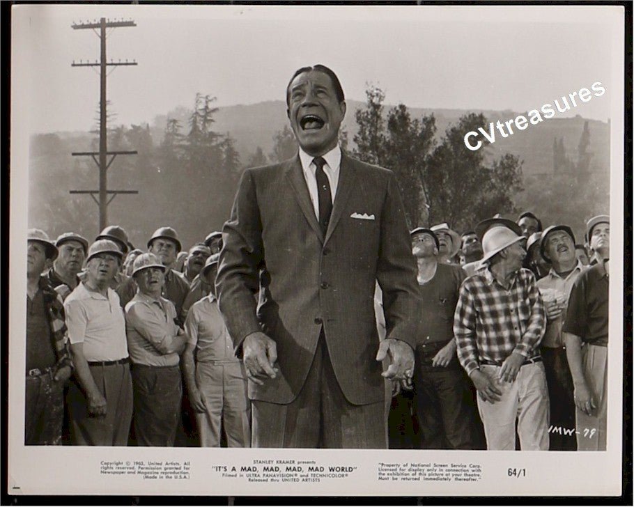 It's a Mad, Mad, Mad World Vintage Vintage Promotional Photo Still 1963 6