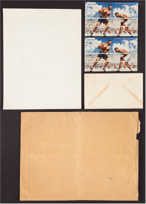 Jack Dempsey Autographed Signed Photo Boxing Pose!