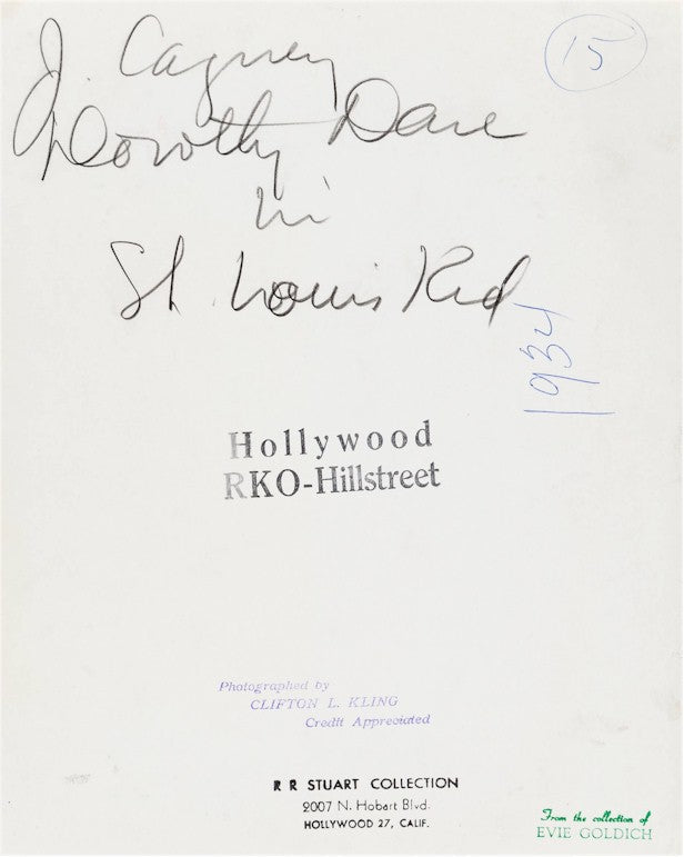 James Cagney Original Vintage Authentic Signed Autographed Photo