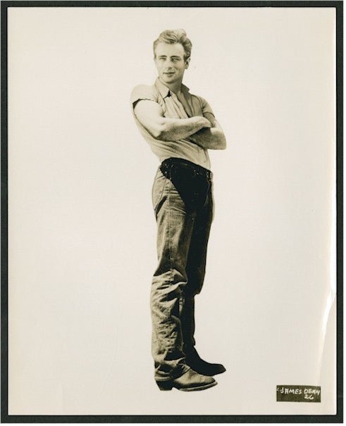 GIANT James Dean Original vintage Type I photo still Historic photograph 1956