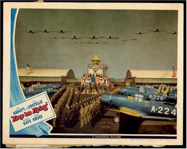 Keep 'Em Flying Original Vintage Lobby Card Abbott Costello