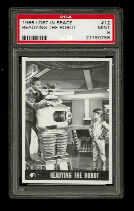 Lost in Space Vintage Topps Card #12 PSA 9 1966