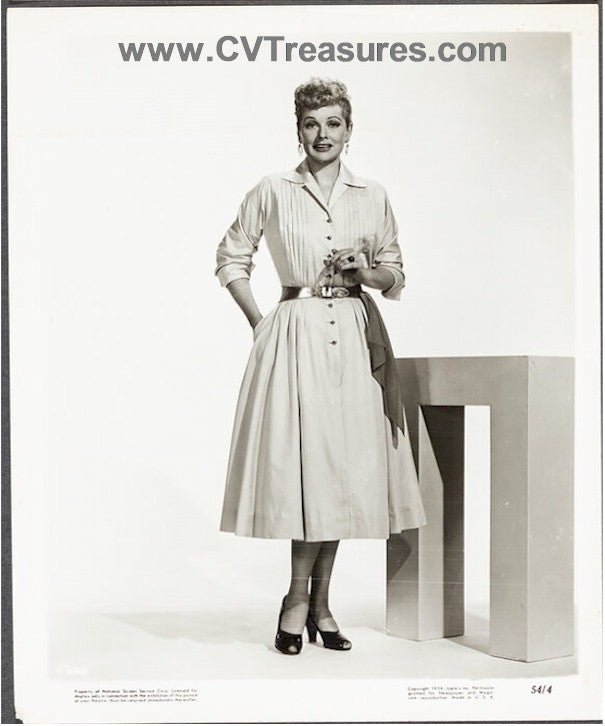 Lucille Ball Early Vintage Goldwyn - Mayer Studio Photo 1954 4