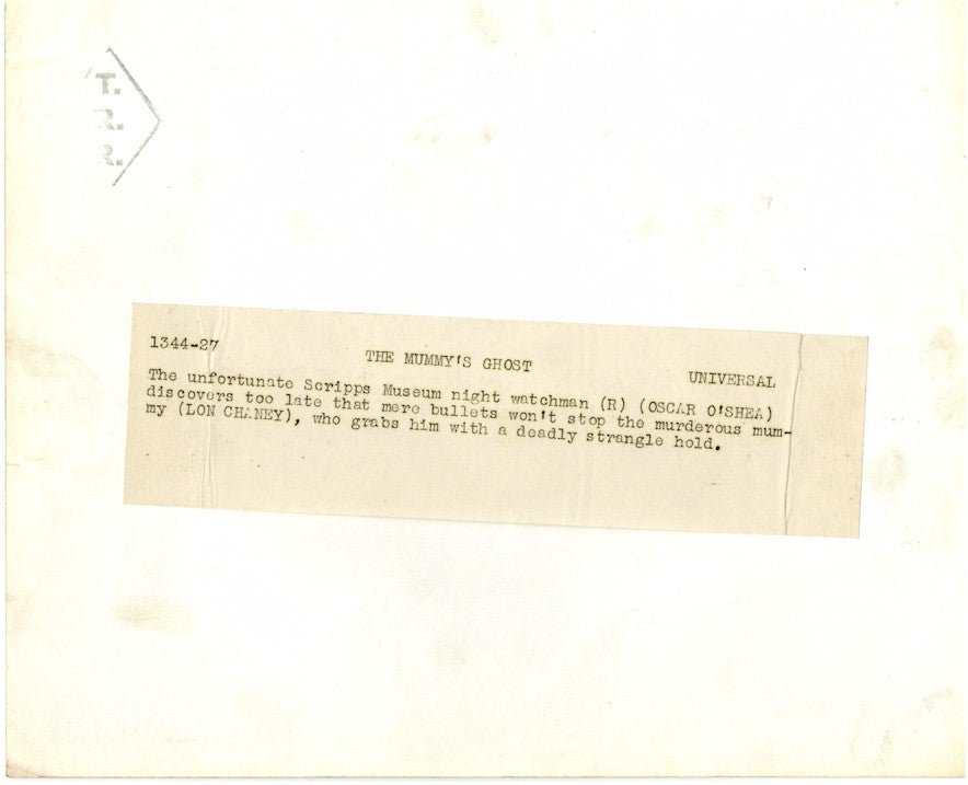 MUMMY'S GHOST Original Vintage still photo Lon Chaney 1944