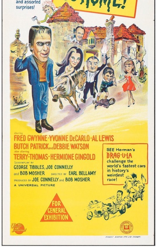 Munster, Go Home Original Vintage Daybill Movie Theater Poster