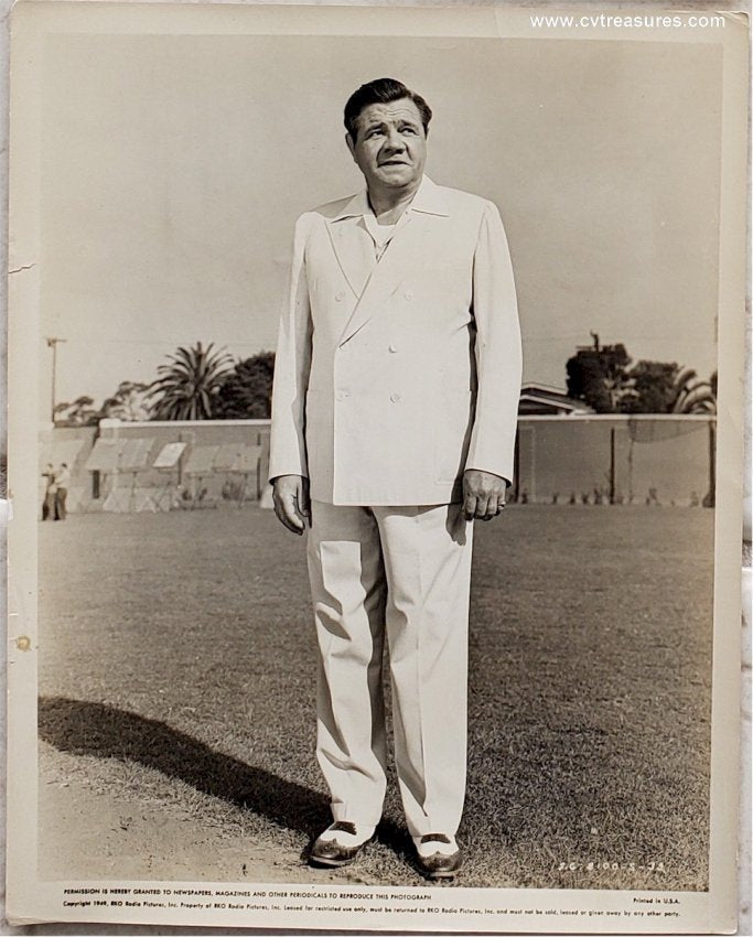 Pride of the Yankees Vintage Movie Photo Still Babe Ruth Classic Sports Memorabilia 3