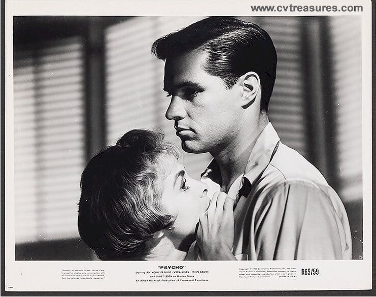 Psycho Original Vintage Movie Paramount Studio photo still 1960 Alfred Hitchcock