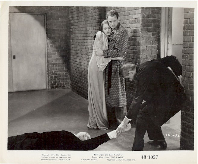 Raven Original Vintage Photos Stills Karloff - Lugosi #5