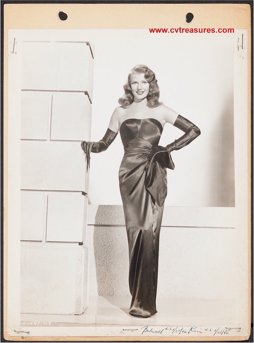 Rita Hayworth Original Vintage TYPE I Gilda Keybook photo