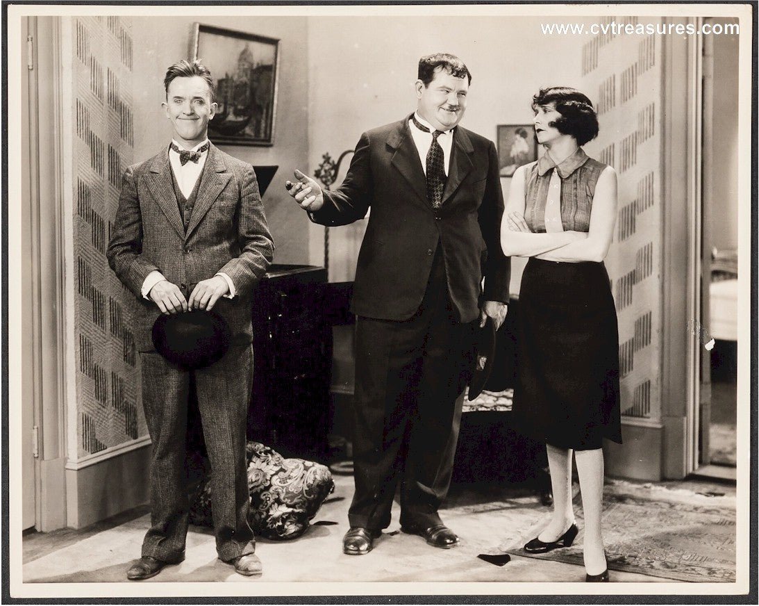 Unaccustomed as We Are 1929 Laurel & Hardy Vintage Photo
