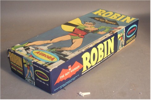 Batman Robin Aurora model kit 1966 - Click Image to Close