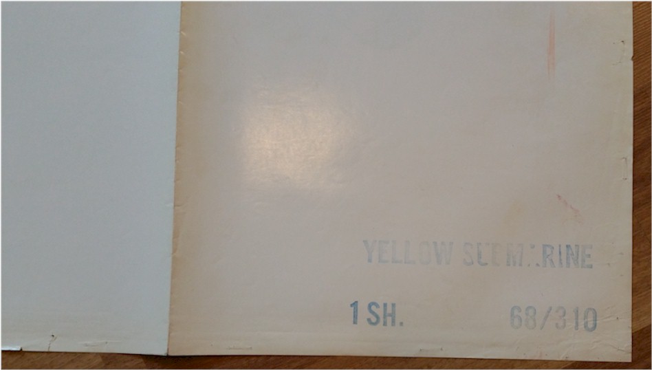 Beatles Yellow Submarine Original vintage one sheet movie poster - Click Image to Close