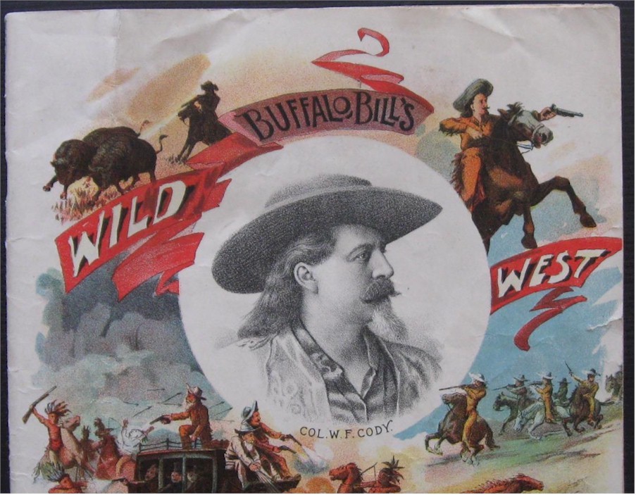 BUFFALO BILL WILD WEST SHOW ORIGINAL 1893 PROGRAM CHICAGO WORLD' - Click Image to Close