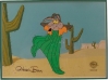 Warner Brothers Production Cel Wile E. Coyote Signed Chuck Jones