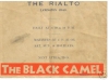 Charlie Chan "The Black Camel" 1931 Warner Oland Original Herald