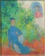 Vu Cao Dam "Ladies in Garden" Oil on canvas
