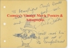 WC Fields Autograph Signed Art Sketch and Note