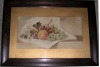 W Jackson Gorton, 1894 Still Fruit - Boston Globe Watercolor