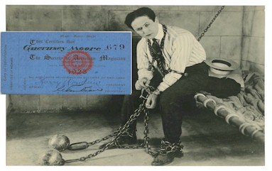 Harry Houdini Autograph Signed Photo memorabilia - Click Image to Close