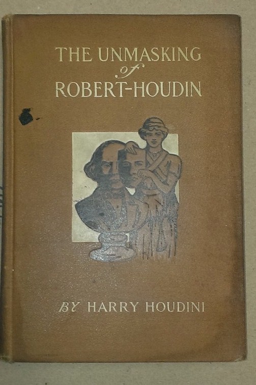 Harry Houdini Autographed Signed Book 1908 AMAZING! - Click Image to Close