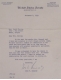 John F Kennedy Autograph Signed Thank You letter 1959