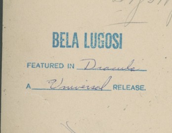 Bela Lugosi Dracula Original Vintage photo still, 1931 - Click Image to Close