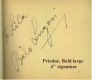 Bela Lugosi Autograph - Exceptional Vintage Signature