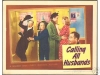 Calling All Husbands George Reeves Title and lobby cards, 1940