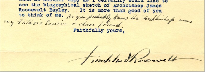 Franklin D. Roosevelt: Typed Letter Signed , adds note to end - Click Image to Close