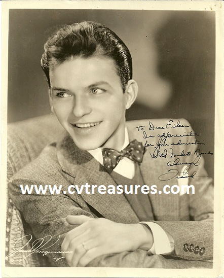 Frank Sinatra Signed Autographed Photo - Signed IN-Person WOW! - Click Image to Close