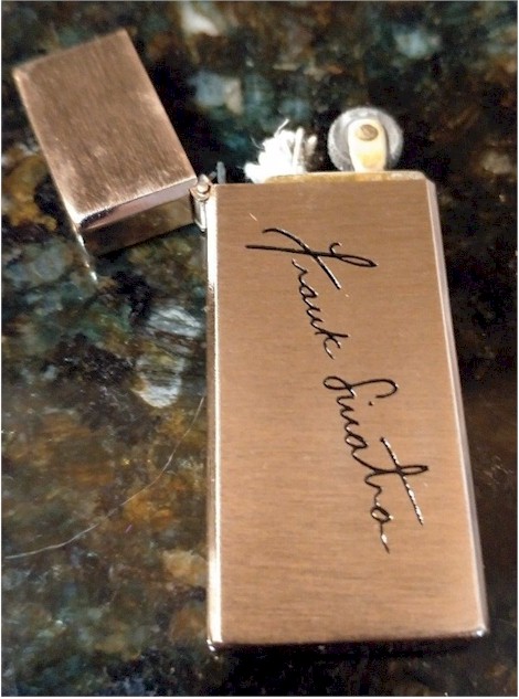Frank Sinatra Personal Owned Cigarette Lighter 1950/60s - Click Image to Close