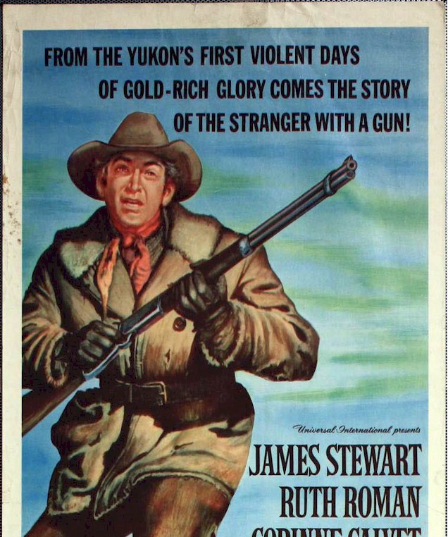 Far Country Original Vintage Movie Poster Insert James Stewart - Click Image to Close
