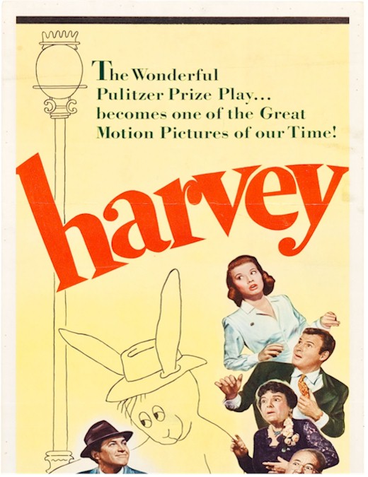 HARVEY Original Vintage Movie Poster Insert James Stewart 1950 - Click Image to Close