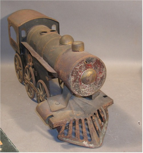Antique Tin Train 18/19th Century - Rare - Click Image to Close