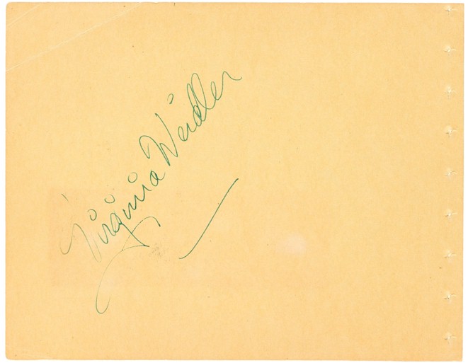 John Wayne Original Vintage Autograph Signature - Circa 1940s B - Click Image to Close