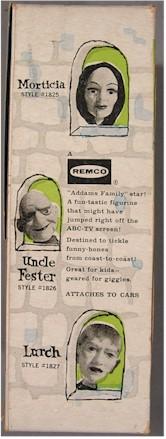 Addams Family "Uncle Fester" Character Toy, 1964 UNUSED - Click Image to Close