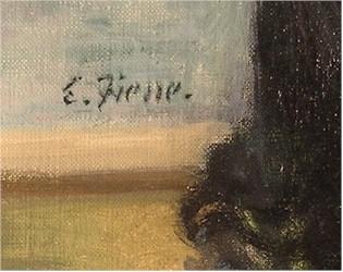 Ernest Fiene "Ann Perls" Oil on Canvas - Click Image to Close
