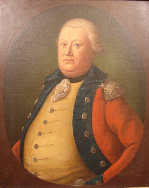 British General Cornwallis Oil Painting 18th Century - Click Image to Close